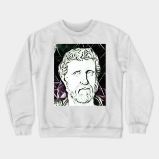 Appian of Alexandria Black And White Portrait | Appian of Alexandria Artwork 3 Crewneck Sweatshirt